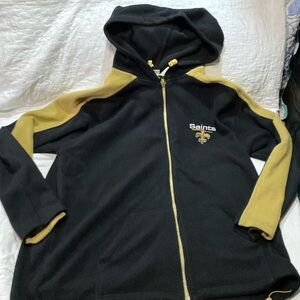 New Orleans Saints Hoodie Jacket Size XL